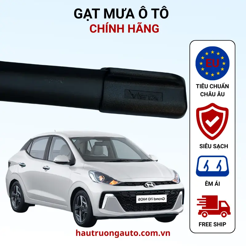 Gạt mưa ô tô Hyundai Grand i10 6 Gạt mưa ô tô Hyundai Grand i10 chính hãng