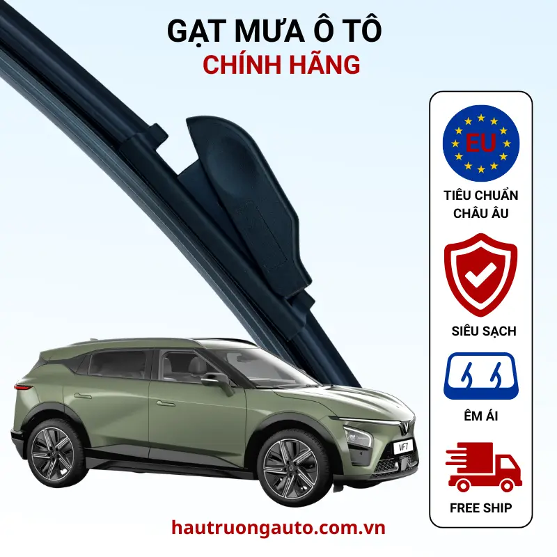 Gạt mưa ô tô VinFast VF7 4 kích thước Gạt mưa ô tô VinFast VF7