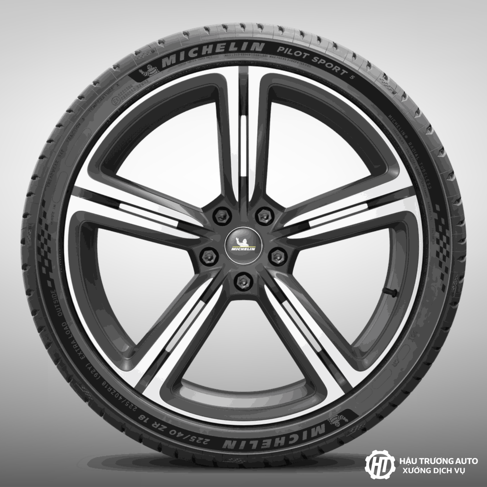 Lốp Michelin 215/55R17 Pilot Sport 5 4 Lốp Michelin 215/55R17 Pilot Sport 5 thể thao
