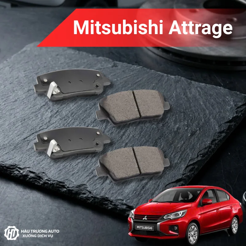 Má phanh ô tô Mitsubishi Attrage 6 Má phanh ô tô Mitsubishi Attrage giá tốt