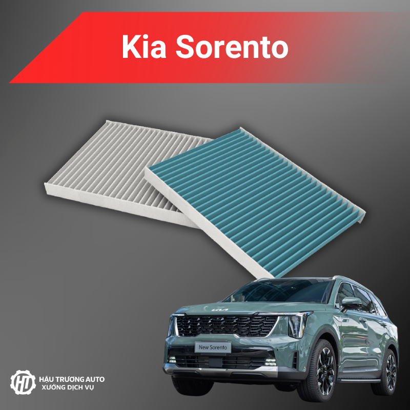 Lọc gió điều hòa Kia Sorento 3 Lọc gió điều hòa Kia Sorento
